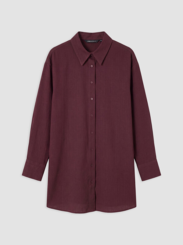 LCW Modest %100 Pamuklu Kadın Gömlek Tunik