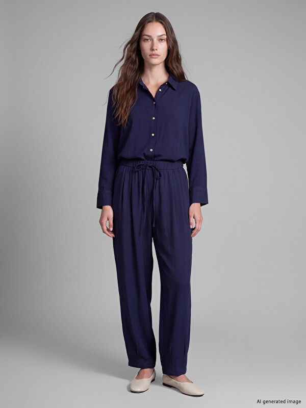 LCW Modest Tie-up Women's Shirt Tunic