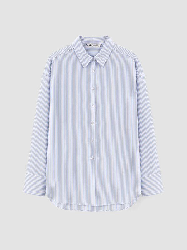 LCW Modest Këmishë Oxford me shirita për gra