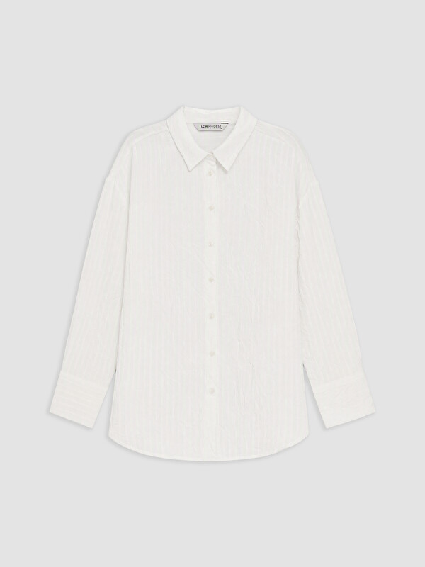 LCW Modest Striped Women's Shirt