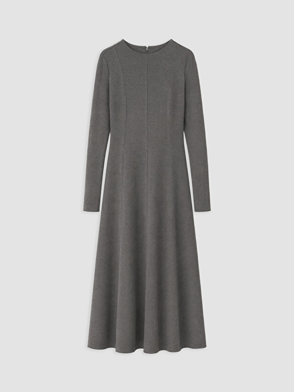 LCW Modest Bisiklet Yaka Bohem Elbise