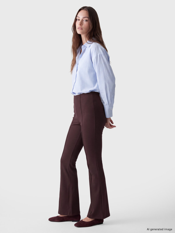 LCW Modest Pantaloni Evazați Slim Fit pentru Femei