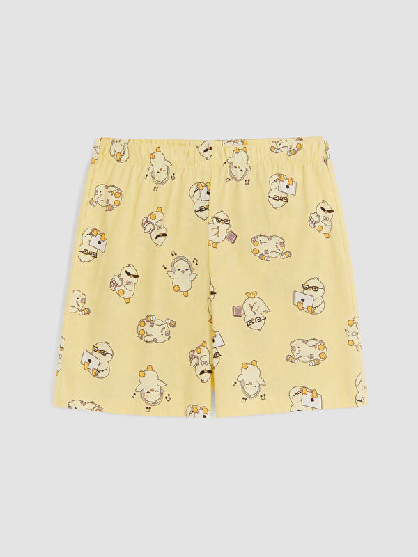 LCW Young Desenli Kadın Şort Pijama Alt