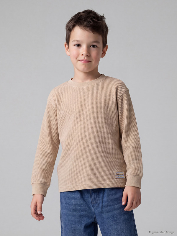 LCW Kids Crew Neck Boys' T-Shirt