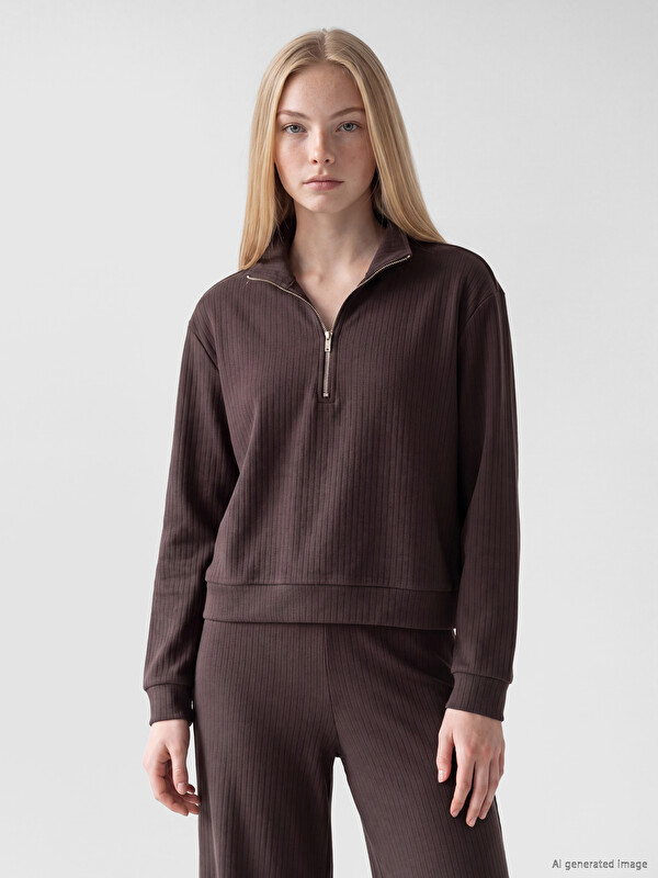 XSIDE Soft Touch Oversize Women's Sweatshirt