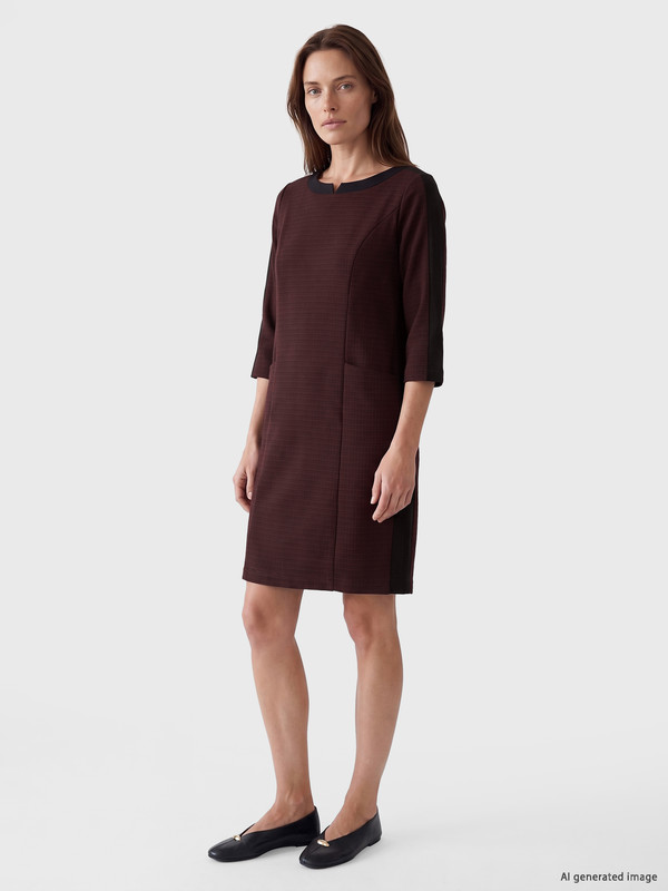 LCW Grace Woman Bordeaux Dress