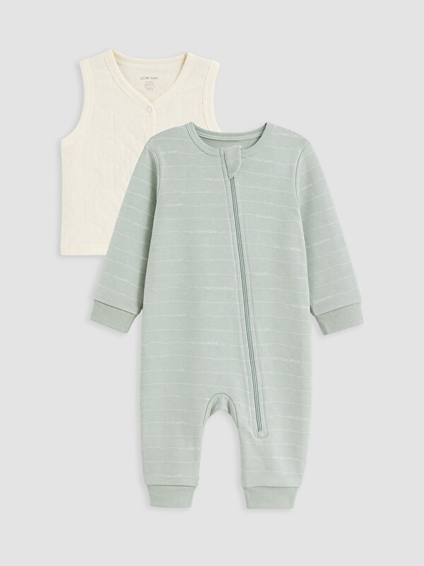 LCW baby Baby Boy Green Set