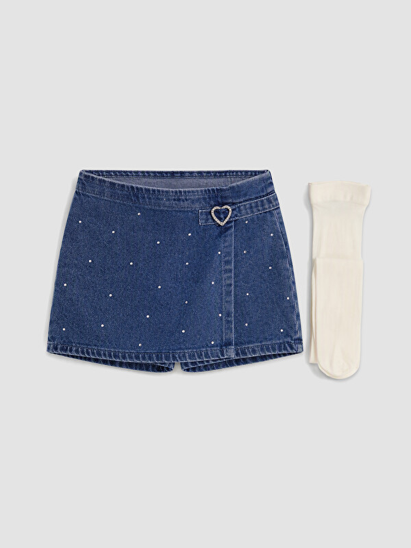 LCW Kids Girl Indigo Set