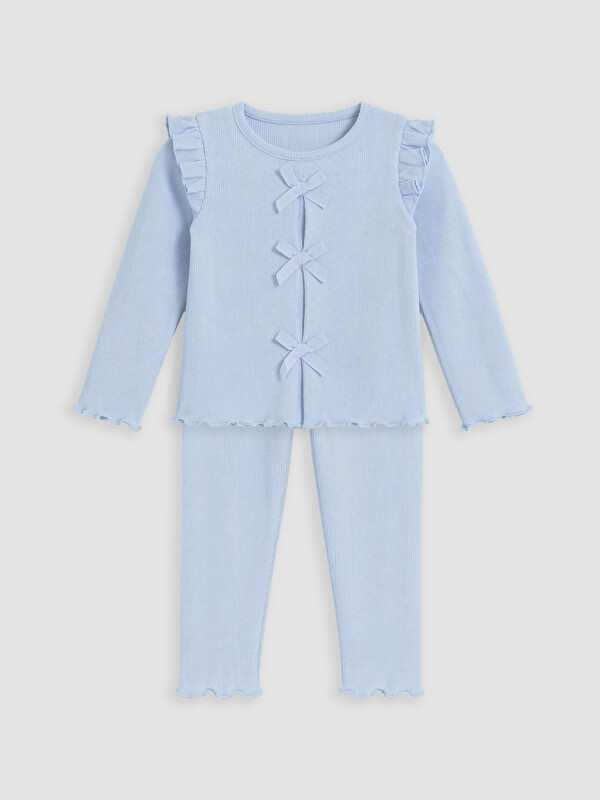 LCW baby Ruffled Bow Baby Girls' Set