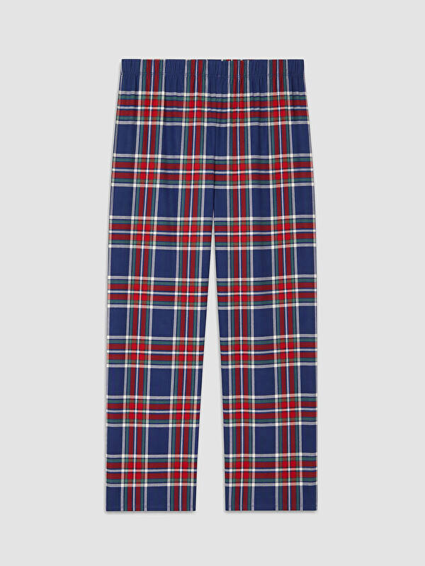 LCW DREAM Beli Lastikli Ekose Kadın Pijama Altı