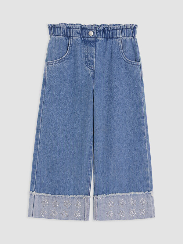 LCW Kids Embroidered Girls' Jeans