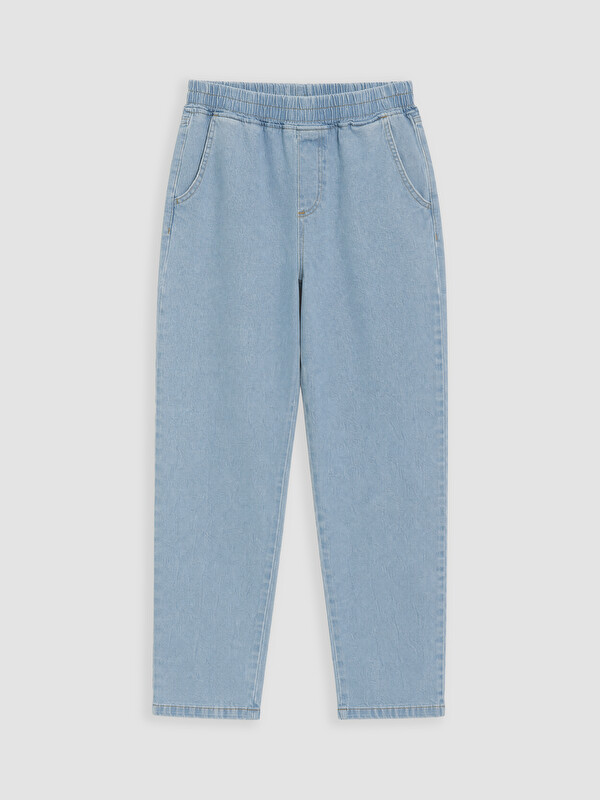 LCW Comfort Beli Lastikli Kadın Jean Pantolon