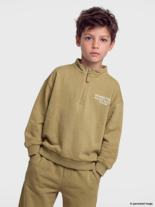 LCW Kids Baskılı Erkek Çocuk Takım