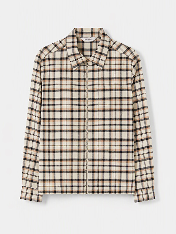 LCW Vision Regular Fit Plaid men's shirt jacket