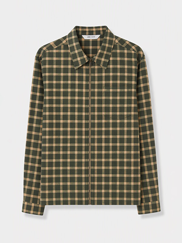 LCW Vision Regular Fit Plaid men's shirt jacket
