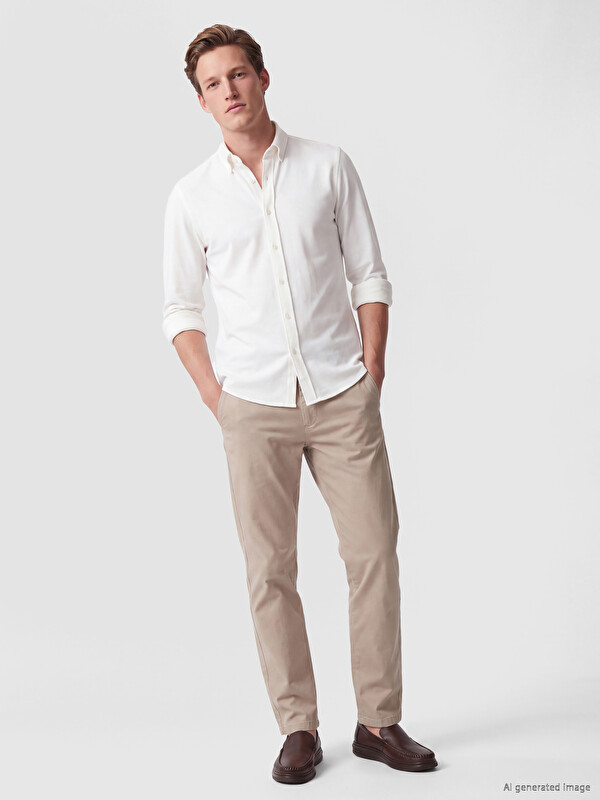 SOUTHBLUE Regular Fit Gabardin Erkek Pantolon