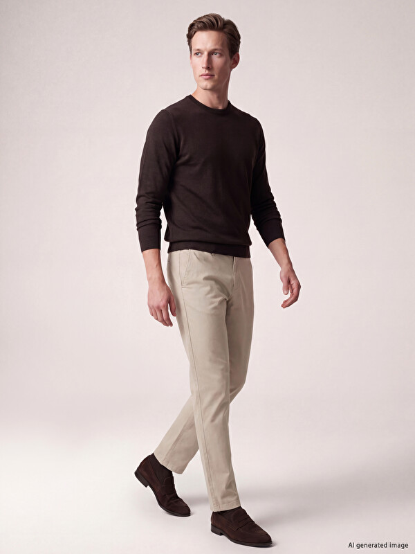 SOUTHBLUE Regular Fit Gabardin Erkek Pantolon