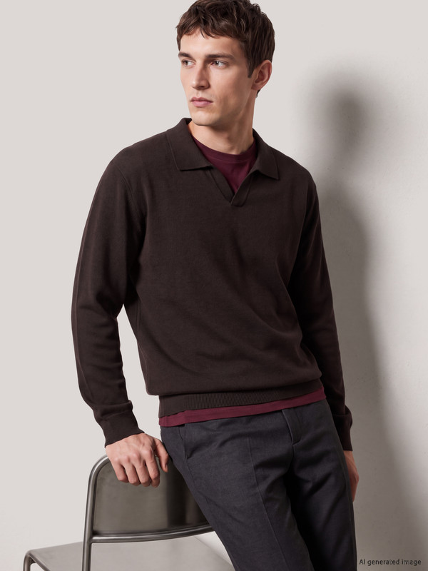 LCW Vision Polo Yaka Erkek Triko Kazak