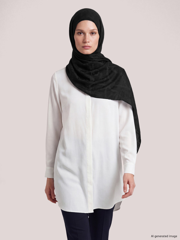 LCW Modest Zincir Desenli Kadın Şal