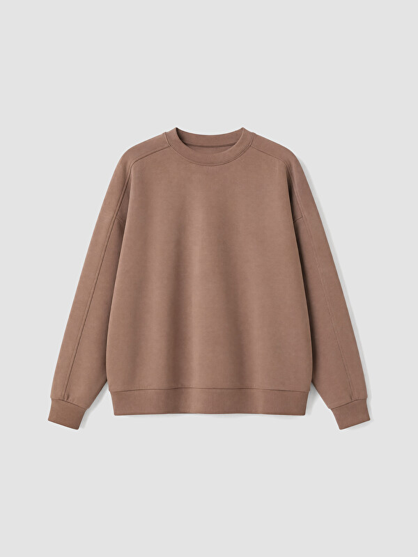 LCW Vision Soft Touch Oversize Kadın Sweatshirt