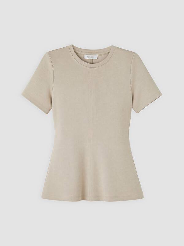 LCW Vision Soft Touch Peplum Bluz