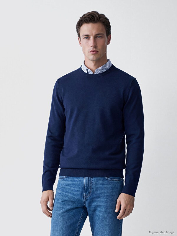 LCWAIKIKI Classic Polo Collar Men's Sweater