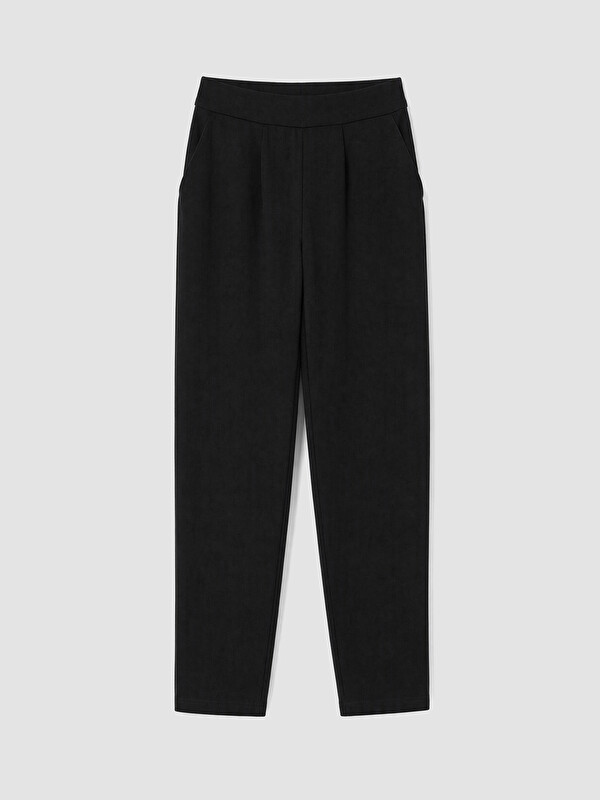 LCW Comfort Žena Crna Pantalone