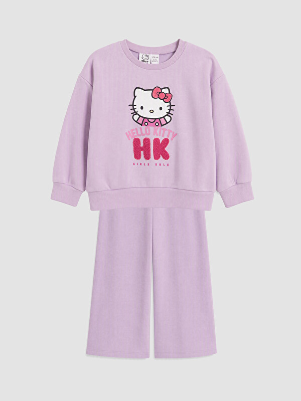 LCW Kids Set de trening Lila Fată