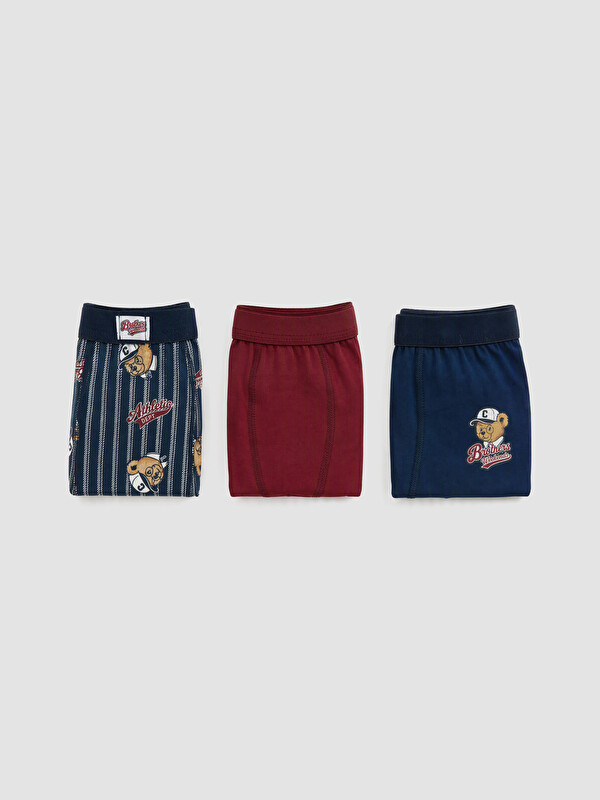 LCW Kids Erkek Çocuk Boxer 3'lü