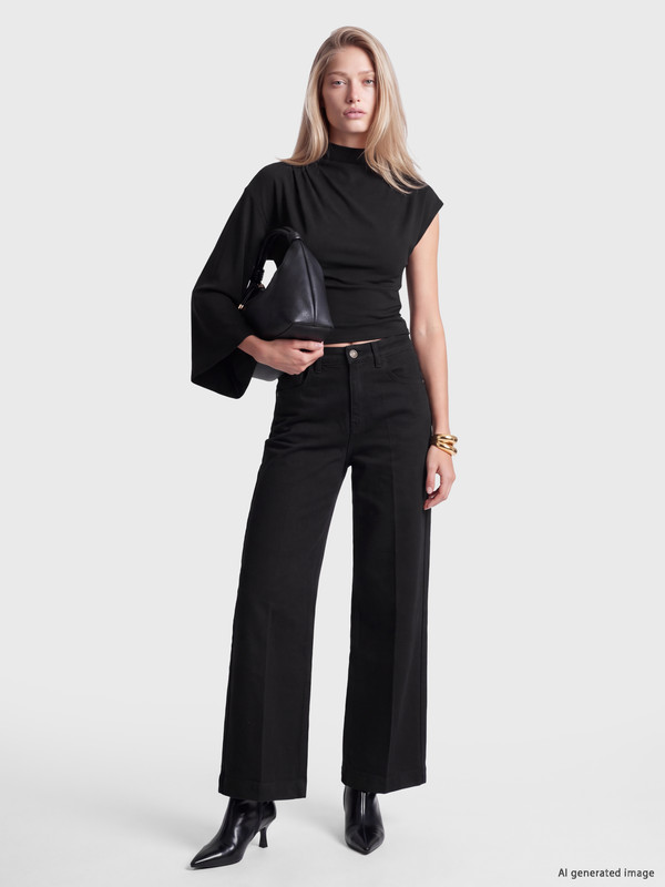 LCW Jeans Pocketed Wideleg Jean