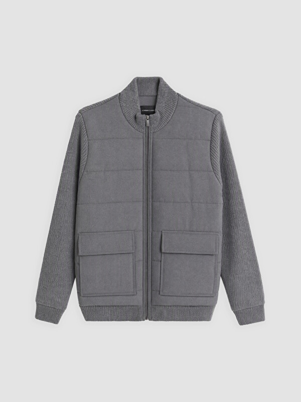 LCWAIKIKI Classic Regular Fit Dik Yaka Hırka