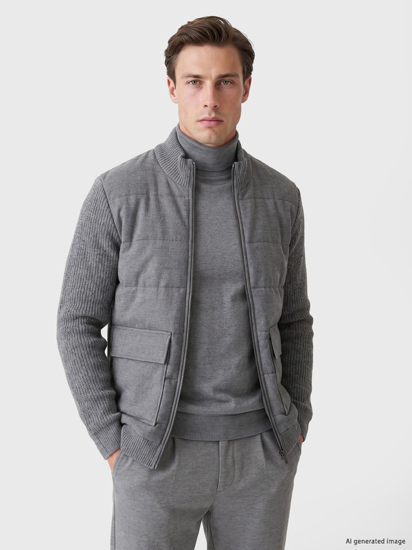 LCWAIKIKI Classic Regular Fit Dik Yaka Triko Hırka
