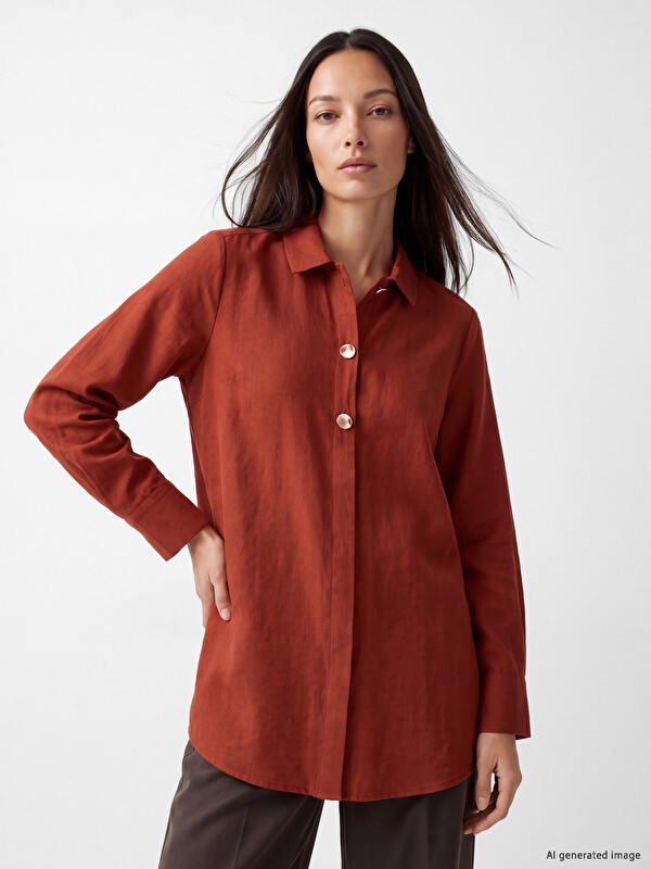 LCW EVERYDAY Relax Fit Women's Shirt Tunic