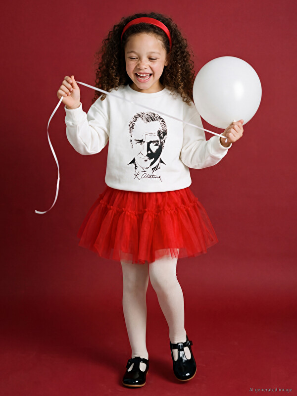 LCW Kids Fund tutu dhe çorape të ngushta për vajza