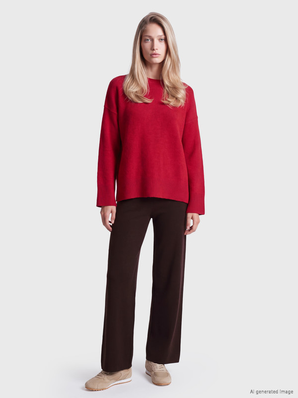LCW Vision Elastic Waist Women's Knitwear Trousers