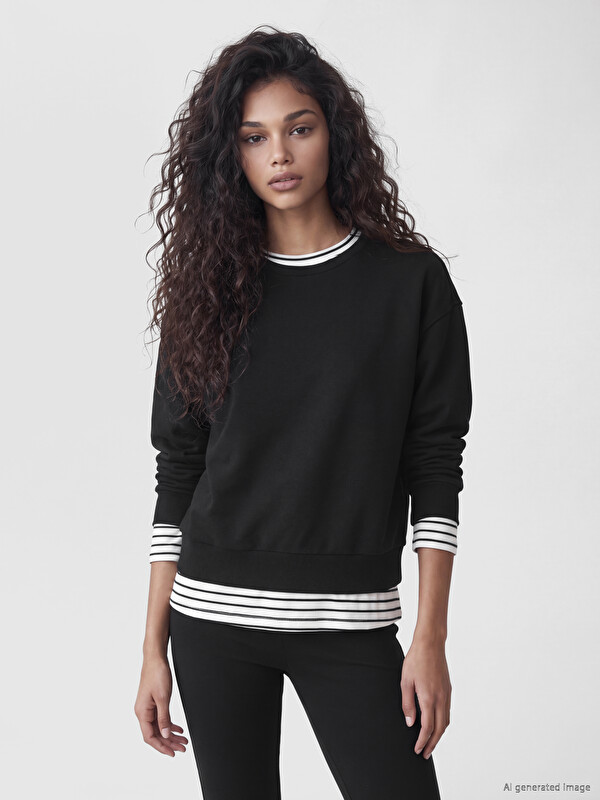 XSIDE Soft Touch Oversize Women's Sweatshirt