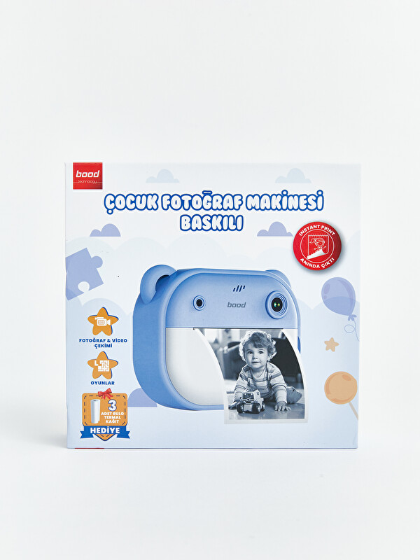 BOOD Bood FB-60 Baskılı Çocuk Fotoğraf Makinesi