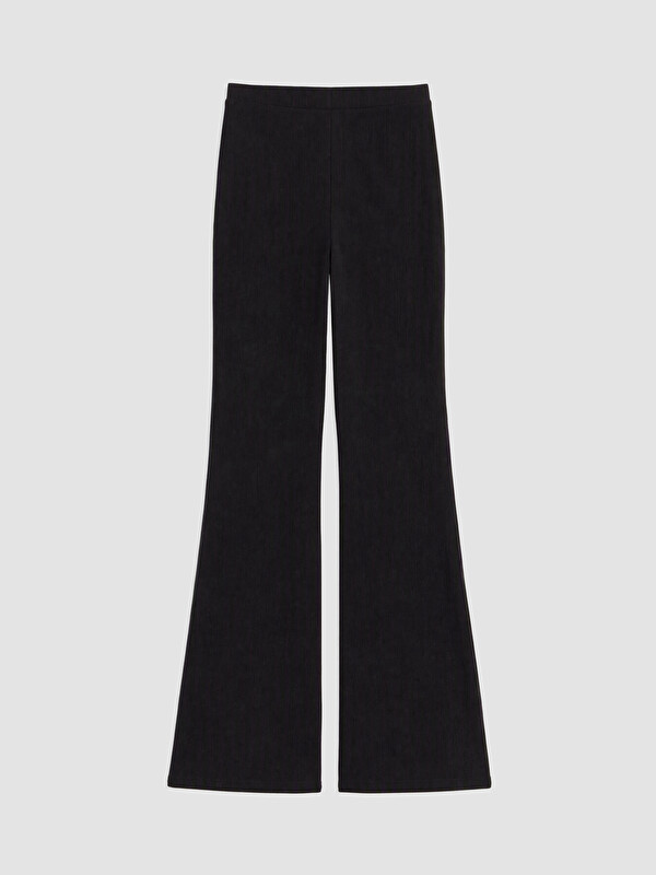 LC WAIKIKI پانتۆڵ ڕه‌ش ژن