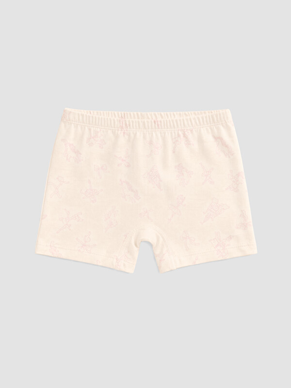 LCW Kids Kız Çocuk Baskılı Boxer