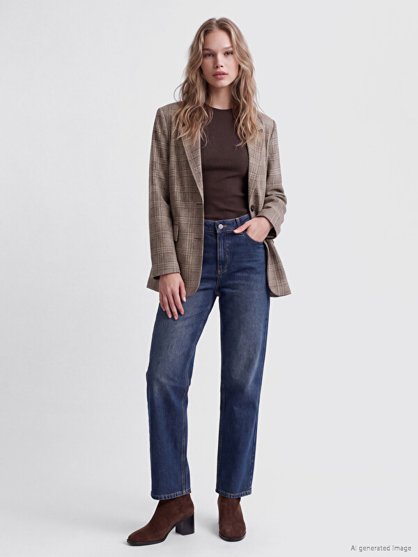 LCW Jeans Xhinse me këmbë të gjera për gra