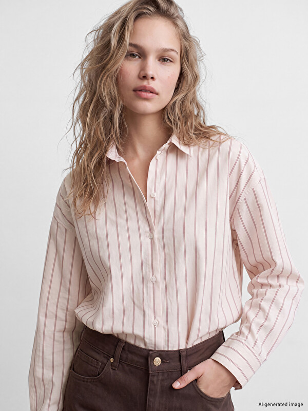 LCW Vision Woman Pink Shirt