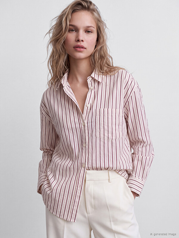 LCW Vision Striped Women's Shirt