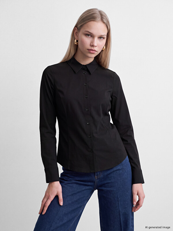 LCW Vision Poplin košulja za Žene