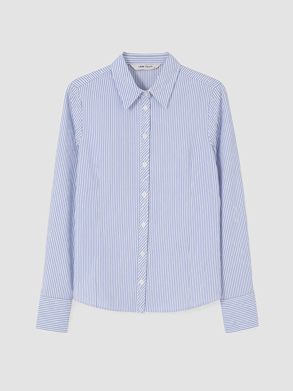 LCW Vision Woman Blue Shirt