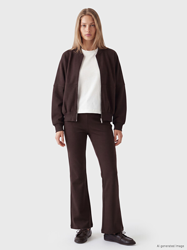 LC WAIKIKI Elastic Waist Flare Women's Sweatpants