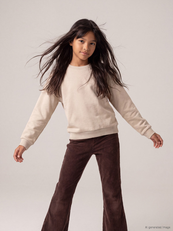LCW Kids Crew Neck Boys' Sweatshirt