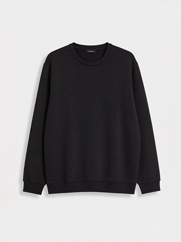 LC WAIKIKI Bisiklet Yaka Erkek Sweatshirt