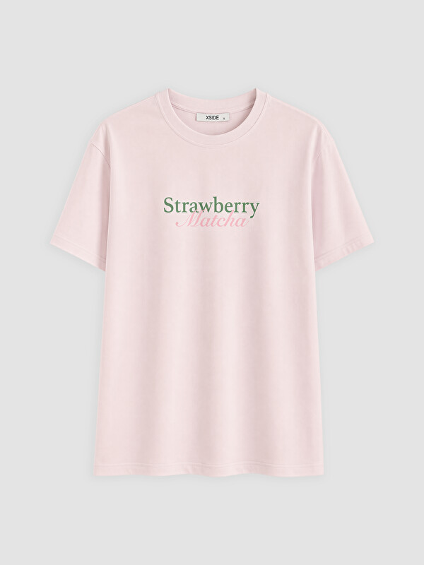 XSIDE Printed %100 Cotton Women's T-Shirt