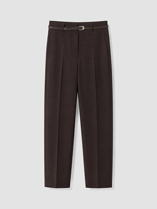 LCWAIKIKI Classic Cigarette Fit Kemerli Kadın Pantolon