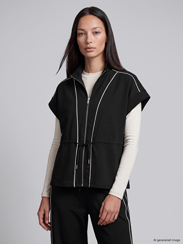 LCW EVERYDAY Oversize Soft Touch Women's Gilet
